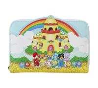 Blondine in The Land of The Rainbow by Loungefly Coin Purse Rainbow Brite Castle