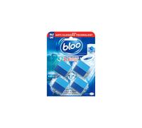 Bloo 3in1 InCistern Toilet Blocks Original Pack of 4 Limescale Remover Cistern Cleaner with Cleaning and Foaming Action Fresheners