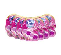 Bloo Brilliant Gel All in 1 Toilet Rim Block Cleaner, Spring Rain Fresh Scent, for All-Around Cleanliness, Long Lasting Freshness and Brilliant Shine