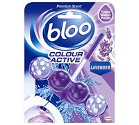 Bloo - Colour Active, Lavender - Toilet Rim Block, 50g - Case of 10