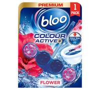 Bloo Colour Active Toilet Rim Block, Fresh Flowers, Single Pack