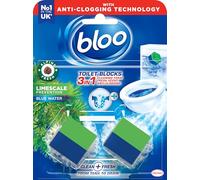 Bloo Toilet Blocks Limescale Prevention, Pack of 2
