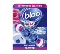 Bloo Self Active Triple Toilet Rim Block & Bowl Cleaner, Flower, Pack of 1