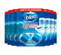 Bloo Toilet Blocks, Pack of 14, Toilet Limescale Remover Cistern Block, Toilet Cleaner Block with Cleaning and Foaming Action, Toilet Fresheners - 2 Count (Pack of 7)