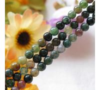 Blood Agate Round Gemstone Loose Beads Strand 4 mm/15.5 Inch