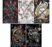 Blood and Ash Series 5 Book Set(From Blood and Ash, A Kingdom of Flesh and Fire, The Crown of Gilded Bones, The War of Two Queens, a Light in the Flame) by Jennifer L. Armentrout