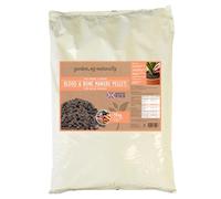 Blood Bone and Poultry Manure Pellets 10kg Fertiliser for Vegetable Beds Flower Borders Raised Beds and Containers Soil Conditioner