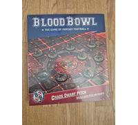 Blood Bowl: Chaos Dwarf Team Pitch & Dugouts Games Workshop New Free P&P
