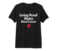 Blood Cancer Awareness Leukemia Lymphoma Survivor Premium T-Shirt