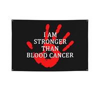 Blood Cancer Awareness Month In September We Wear Red Banner Backdrop Photography Background 47x71in Flag For Party Home Yard Holiday Decoration
