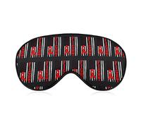 Blood Cancer Awareness Sleep Masks Eye Cover Blackout with Adjustable Elastic Strap Night Blindfold for Women Men Yoga Travel Nap