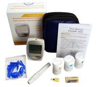 Blood Cholesterol Monitor kit 3 in 1 Meter System, EasyLife Blood Cholesterol, Blood Glucose and Blood uric Acid Test kit
