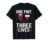 Blood Donor Give Blood Donation Save Life T-Shirt