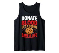 Blood Donor Red Drop Team Donation Tank Top