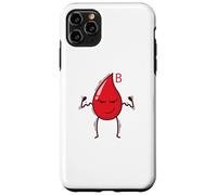 Blood Drop Blood Group B Rh Factor Heart Case for iPhone 11 Pro Max