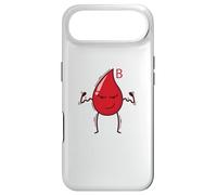 Blood Drop Blood Group B Rh Factor Heart Case for iPhone Air