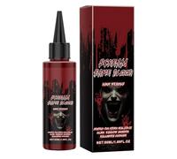 Blood Eye Drops - Zombie Realistic Blood Drops - Blood Color Drops Washable Fake Vampire Blood for Zombie Cosmetic Scar Wound
