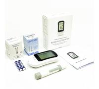 Blood Glucose Test Kit for Diabetes | Blood Sugar Monitoring System with 50 Test Strips and 50 Low-Pain Lancets | Fast & Accurate Results in 6 Seconds | Home Use Glucose Meter for Diabetics