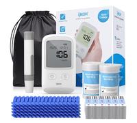 Blood Glucose Test Kit for Diabetes: IMDK Blood Sugar Monitor Testing Kits, 50 Glucometer Strips, 50 Lancets and 1 Lancing Devices (-in mmol/L)
