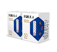 Blood Glucose Test Strips 100 Pack for FORA 6 Connect, Duo & Plus Monitors - Fast 5 Second Results - No Coding Required - 0.5µL Blood Sample