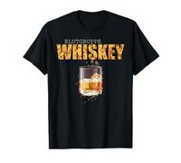 Blood Group Whiskey Whisky Gift Idea Whisky Gift T-Shirt