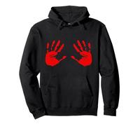 Blood hands bloody handprint Pullover Hoodie