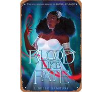 Blood Like Fate Plaque Poster Metal Tin Sign 8" x 12" Vintage Retro Wall Decor