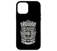 Blood makes you a relative, loyalty to the family Case for iPhone 12 mini