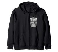 Blood makes you a relative, loyalty to the family Zip Hoodie