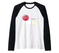 Blood Moon Alien Abduction Raglan Baseball Tee