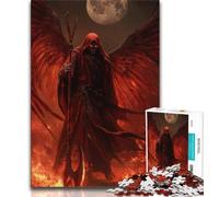 Blood Moon Reaper 1000 Piece Jigsaw Puzzles for Teenagers Gifts,Help The Brain Exercise Addictive Toys to Cultivate Patience Great Gift (50x75cm)