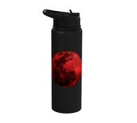 Blood Moon Red Graphic Realistic Outer Space Gift Stainless Steel Insulated Water Bottle