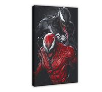 Blood Movie Venom X Carnage 1 Canvas Poster Wall Art Decor Print Picture Paintings for Living Room Bedroom Decoration Frame-style 12x18inch(30x45cm)