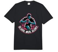 Blood Mud Glory Rugby Design Funny Rugby Comfort Colors Adult Heavyweight T-Shirt