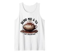 Blood Mud & Tea - Funny England Rugby Tank Top