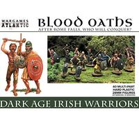 Blood Oaths - Dark Age Irish Warriors - 40 (30 WARRIORS/10 WARDOGS) Multi-Part Hard Plastic (HIGH Impact POLYSTYRENE) 28MM Figures