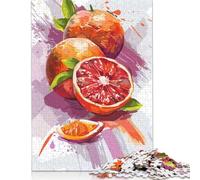 Blood Orange Still Life 1000 Pieces Paper Puzzles for Adults Jigsaw Puzzles Educational Game Challenge Toy 1000pcs (75x50cm)