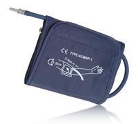 Blood Pressure Cuff Arm Circumference Cuff 22-32CM Portable Medium Cuff for Automatic Blood Pressure Monitor Adjustable Replacement Upper Arm Cuff for Elders Home Adult Kid Use (Dark Blue)