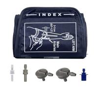 Blood Pressure Cuff,Extra Large Blood Pressure Cuff Includes 5 Universal Interface, Adjustable 22-52CM XL Blood Pressure Cuff for Big Arms Compatible with BP Monitors(Dark Blue)