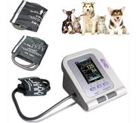 Blood Pressure Monitor, Automatic Measurement Electronic Sphygmomanom with 3 Cuffs, 2.8 Inch LCD Display Digital Veterinary Blood Pressure Monitor for Dogs Cats Pets Care