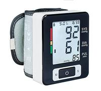 Blood Pressure Monitor Portable Case Irregular Heartbeat BP and Adjustable Wrist Cuff Perfect for Health Monitoring