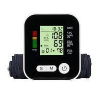 Blood Pressure Monitor Upper Arm, Automatic Digital BP Machine with Large LCD Display, Heart Rate Monitor, 99 Memory, Adjustable Cuff 22-32cm, Portable Home Use