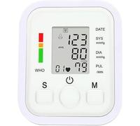 Blood Pressure Monitor, Upper Arm BP Machine, Accurate Hypertension & Heart Rate Monitor for Home Use, Electronic Arm Sphygmomanometer, Tested for Accuracy, CE Certified