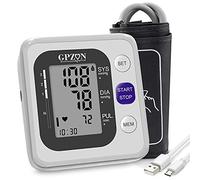 Blood Pressure Monitor Upper Arm Digital BP Monitor with Large Cuff Fully Automatic Irregular Heartbeat & Pulse Rate Monitoring Meter,Adjustable Cuff 22-40cm, 2X120 Memory