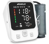 Blood Pressure Monitor with Large Cuff - Home Blood Pressure Monitor - Large Digital Display and Upper Arm Cuff for Monitoring Blood Pressure and Irregular Heart Beat