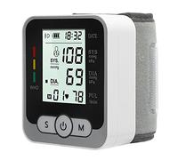 Blood Pressure Monitor ,Wrist Accurate Automatic High Blood Pressure Monitors Portable LCD Screen with Storage Case and Adjustable Cuff Powered By Battery