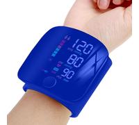 Blood Pressure Monitor, Wrist Blood Pressure Monitor, Heart Rate Hypertension Monitor with Memory Function for Accurate Blood Pressure and Pulse Measurement, Portable and Easy to Use