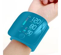 Blood Pressure Monitor, Wrist Blood Pressure Monitor, Heart Rate Hypertension Monitor with Memory Function for Accurate Blood Pressure and Pulse Measurement, Portable and Easy to Use