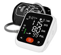 Blood Pressure Monitors Large Cuff 22-42cm, Blood Pressure Machine - BP Monitor Upper Arm for Home Use,Heart Rate | 2x300 Memory Hypertension Monitor Large LED Display - Cable & Batt Include