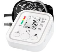 Blood Pressure Monitors Large Cuff Size 22-36cm - Blood Pressure Machine with Cuff for Upper Arm - Heart Rate Hypertension Monitor for Home Use - Blood-Pressure Monitor LCD Display - No Cable & Batt